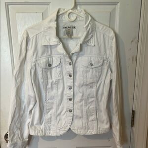 Ami White Jean Jacket